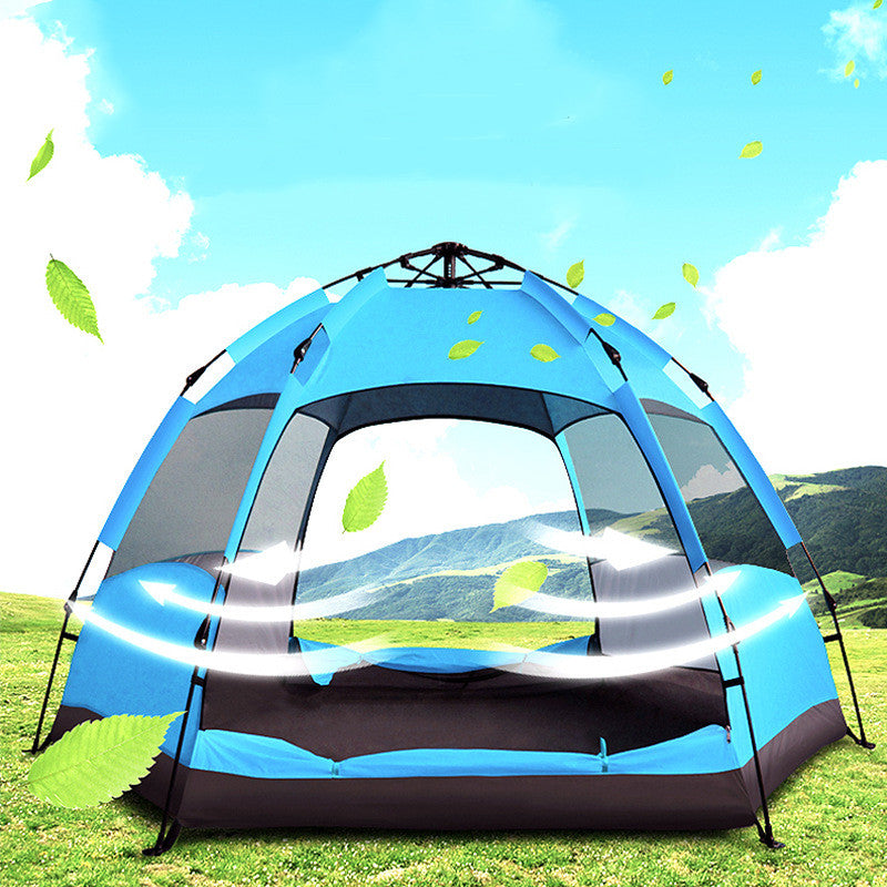 Experience the Great Outdoors with Our Full-Automatic Quick-Opening Tent